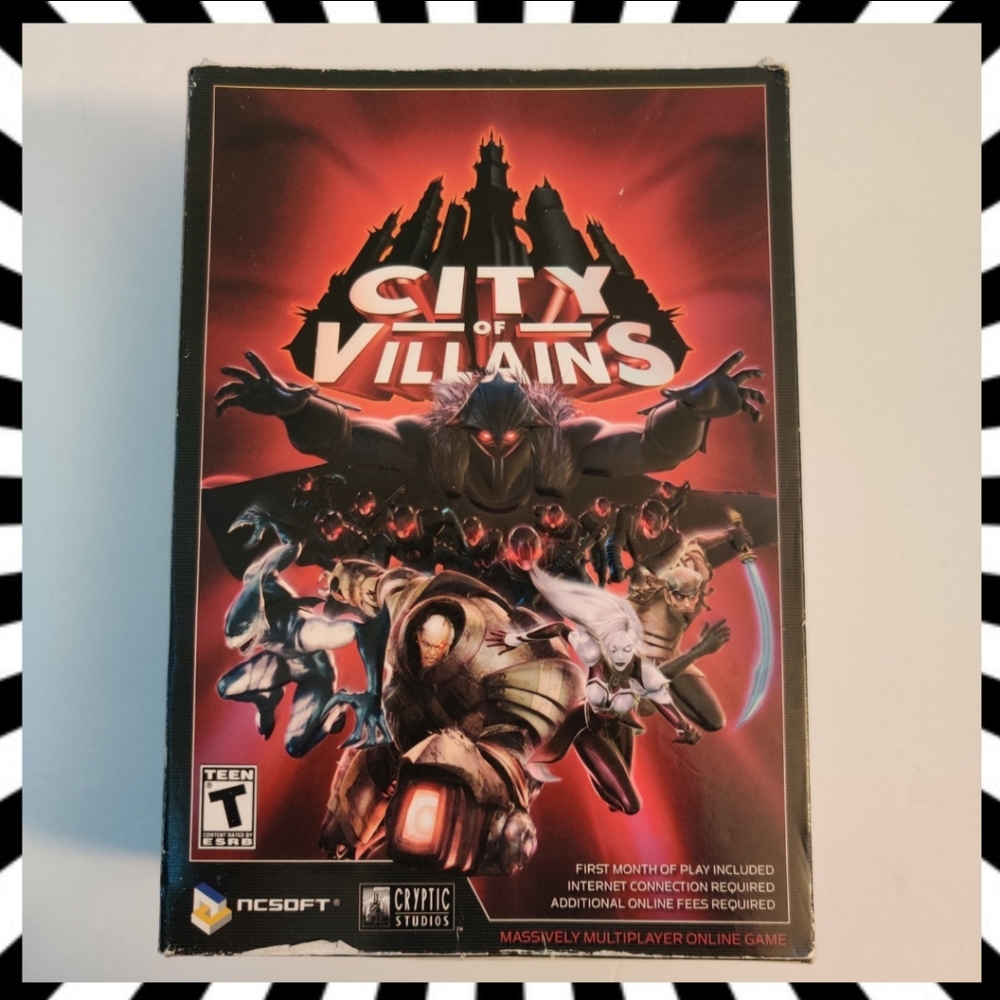 City Of Villains 4 Disc Box Set PC (2005)